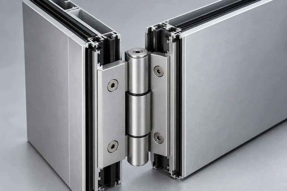 Aluminum Folding Door & Window Systems — detail view of Iranian export product