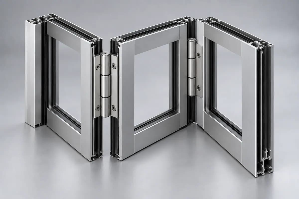 Aluminum Folding Door & Window Systems — additional view of Iranian export product