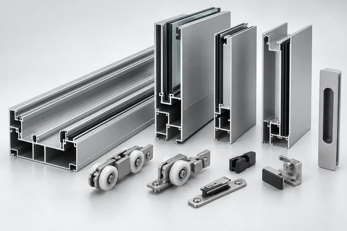 Aluminum Sliding Door & Window Systems — additional view of Iranian export product