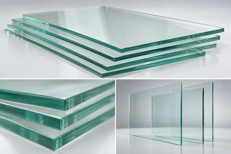 Glass material sample from Iranian manufacturers
