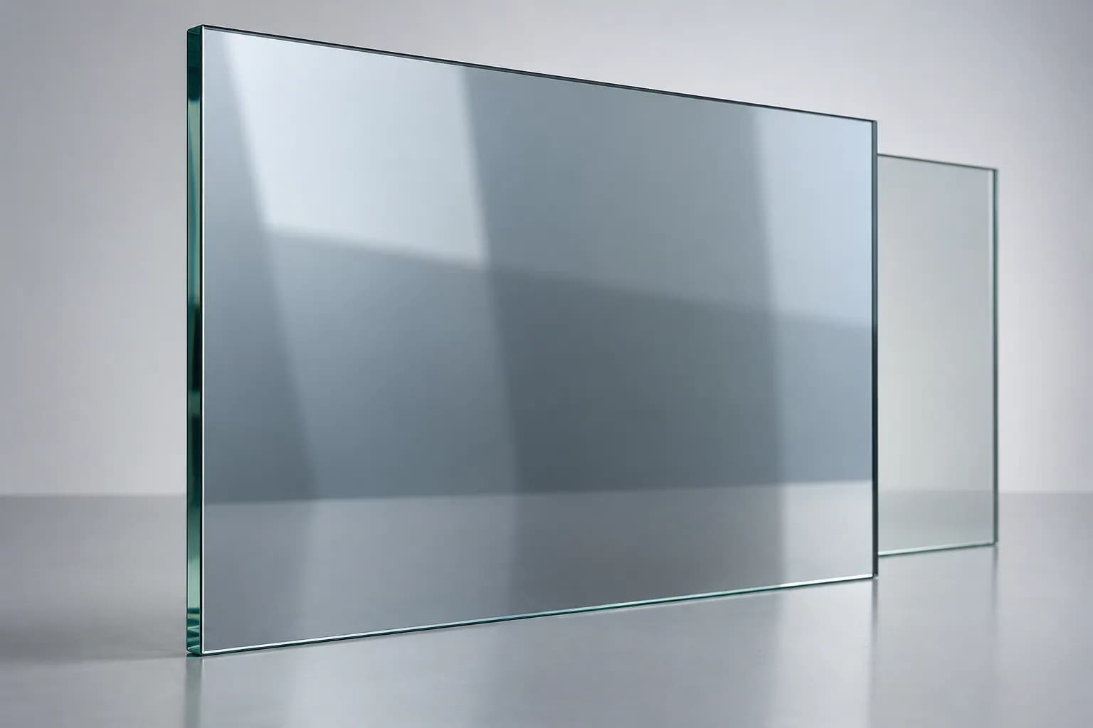 Reflective Glass material sample from Iranian manufacturers