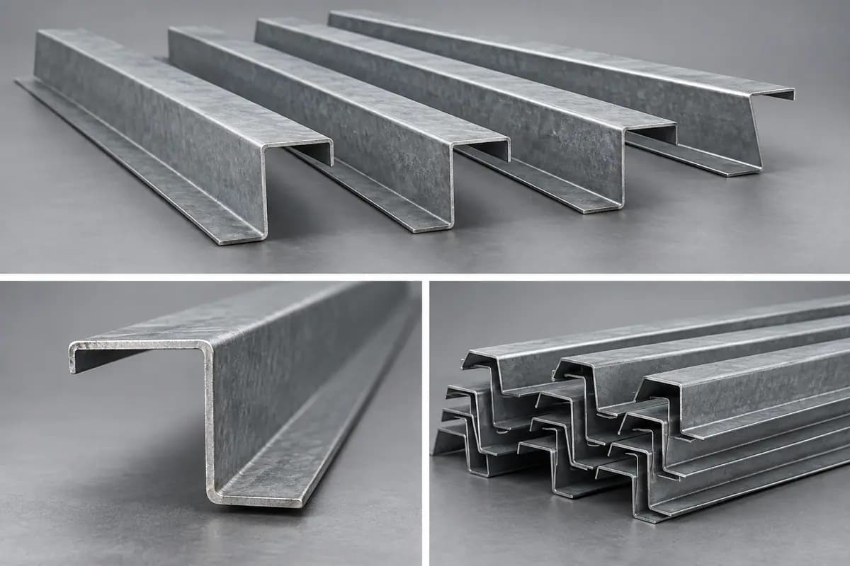 Steel Z-Profile — detail view of Iranian export product