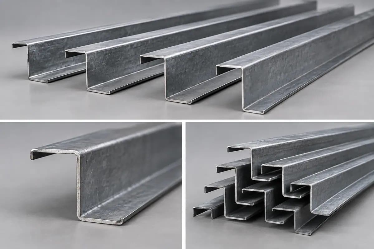 Steel Z-Profile — additional view of Iranian export product