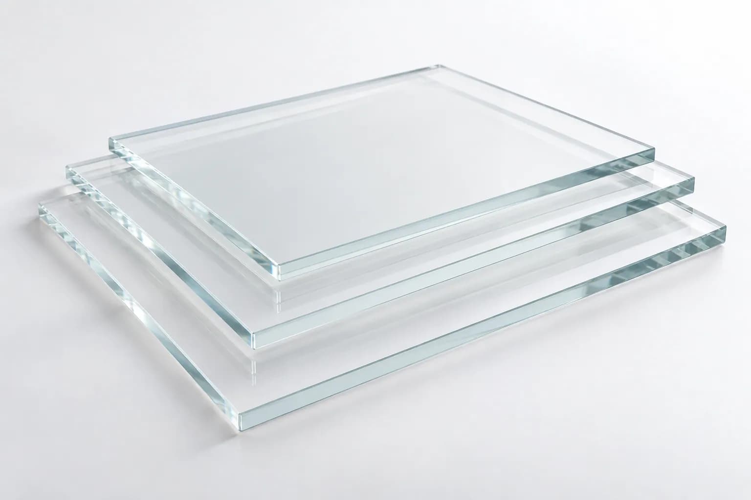 Ultra Clear Glass material sample from Iranian manufacturers