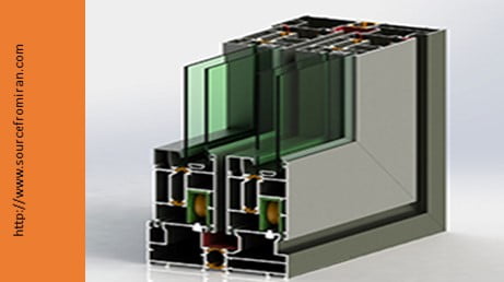 Aluminum Thermal Break Lift and Sliding profile iran manufacturer