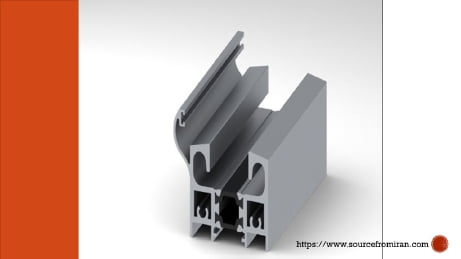 iran aluminum bottom frame guide