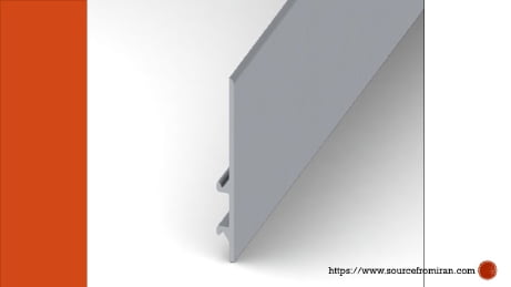 iran aluminum cornic glazing bead