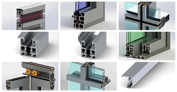 Sliding Folding curtain wall framing iran aluminum profile price fitting buy tabriz tehran