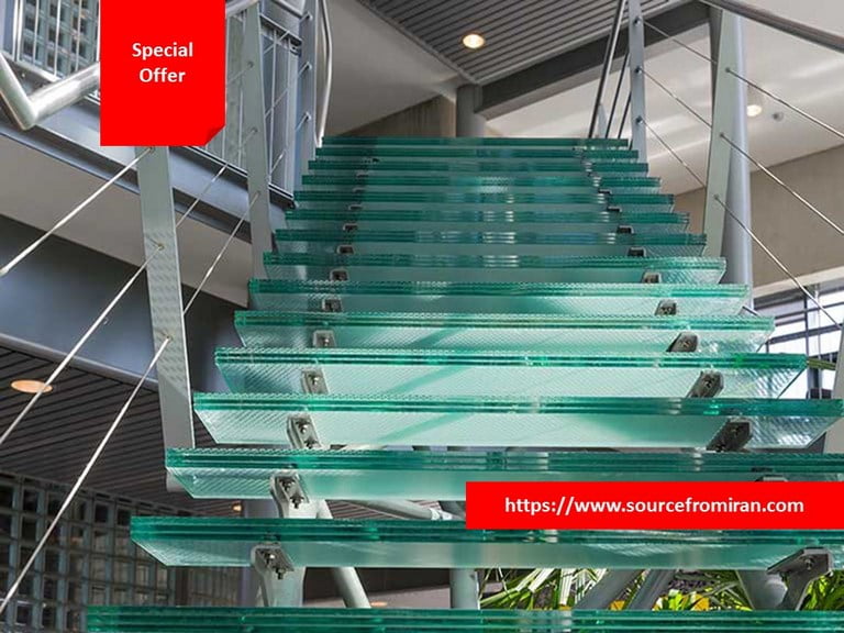 iran laminated stairs glass 4+4 5+5 6+6 manufacturer supplier grey clear price buy